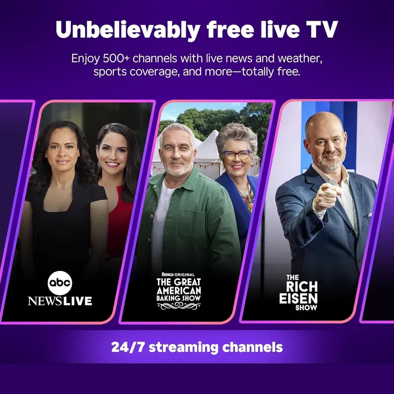 Roku 50″ Select 4K HDR Smart TV – Voice Remote, Streaming-Optimized Display