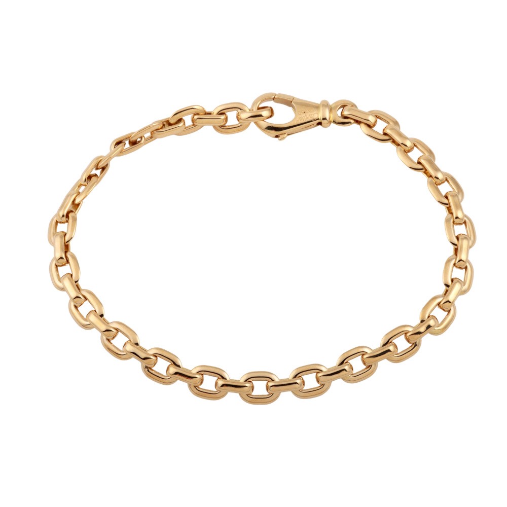 Cartier Mepra Chain K18YG Yellow Gold Bracelet