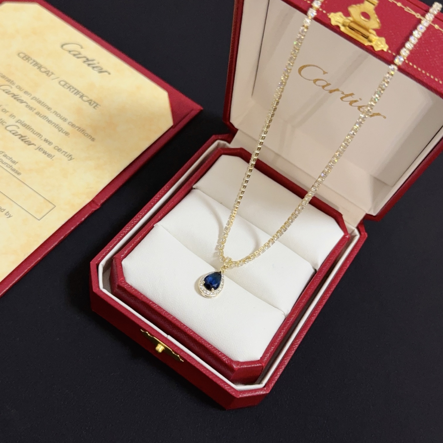 Cartier Diamond Necklace Premium Edition - cnluxepick