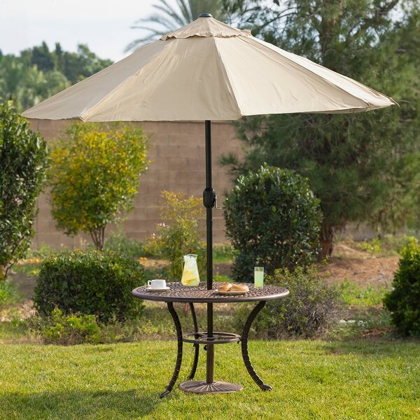 Kinger Home Harmon Patio Dining Table,Round Outdoor Table