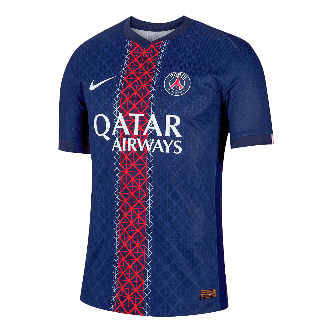 B.BARCOLA #29 PSG Home Player Version Jersey 2025/26