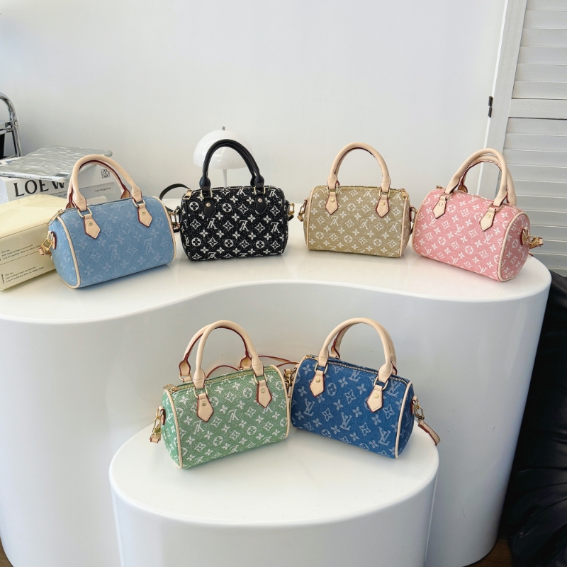 LV denim pillow bag - cnluxepick