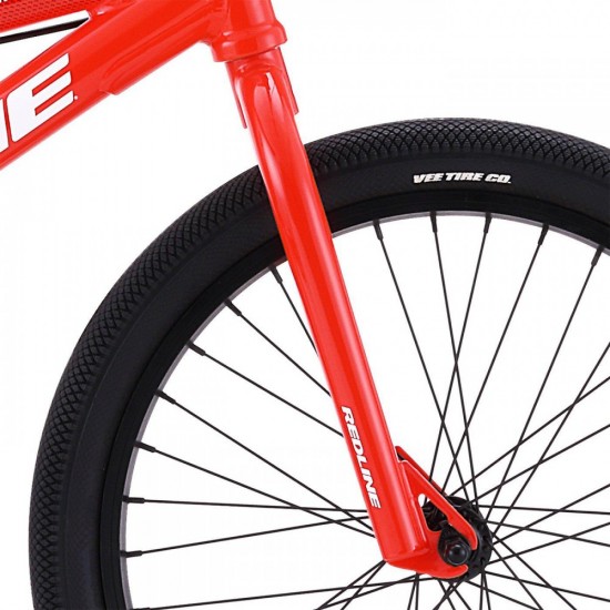 MX20 Durable Lightweight Aluminum Framed 20″ Cruiser Race Bike, Red
