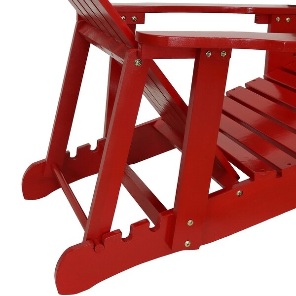 Adirondack Chair with Adjustable Backrest