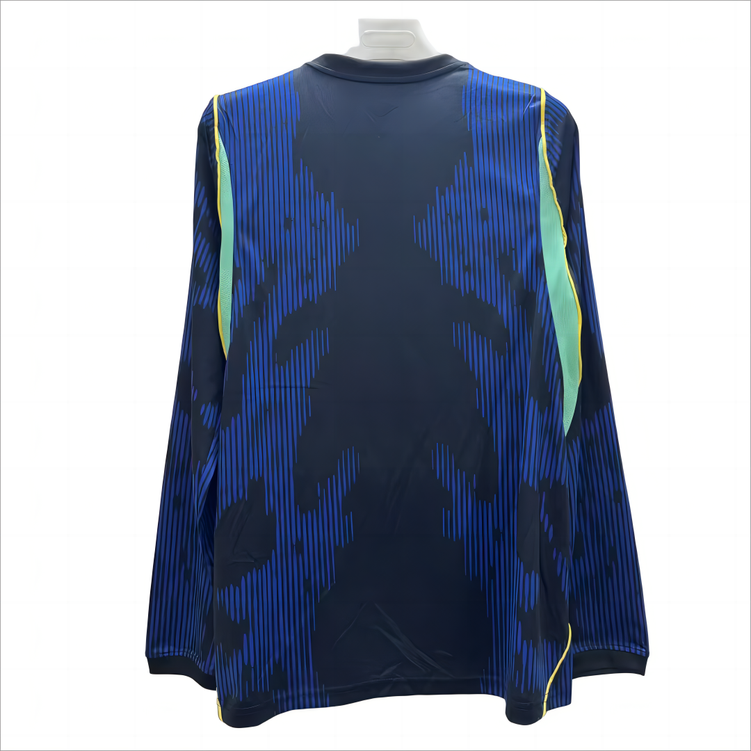 2026 World Cup Brazil Away Jersey Long Sleeves S-4XL Fan Version