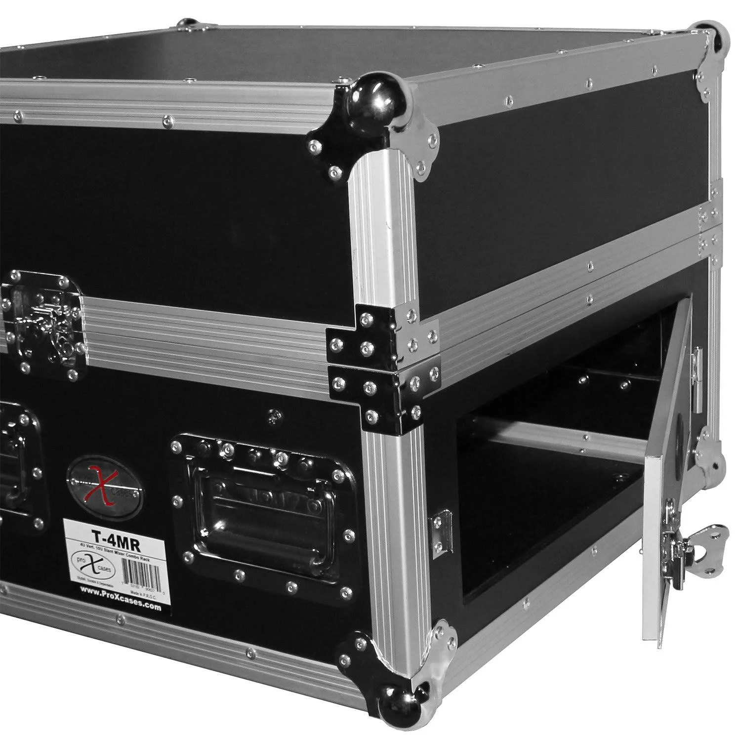 Prox T-4MRSS 4U Rack x 10U Top Mixer DJ Combo Flight Case