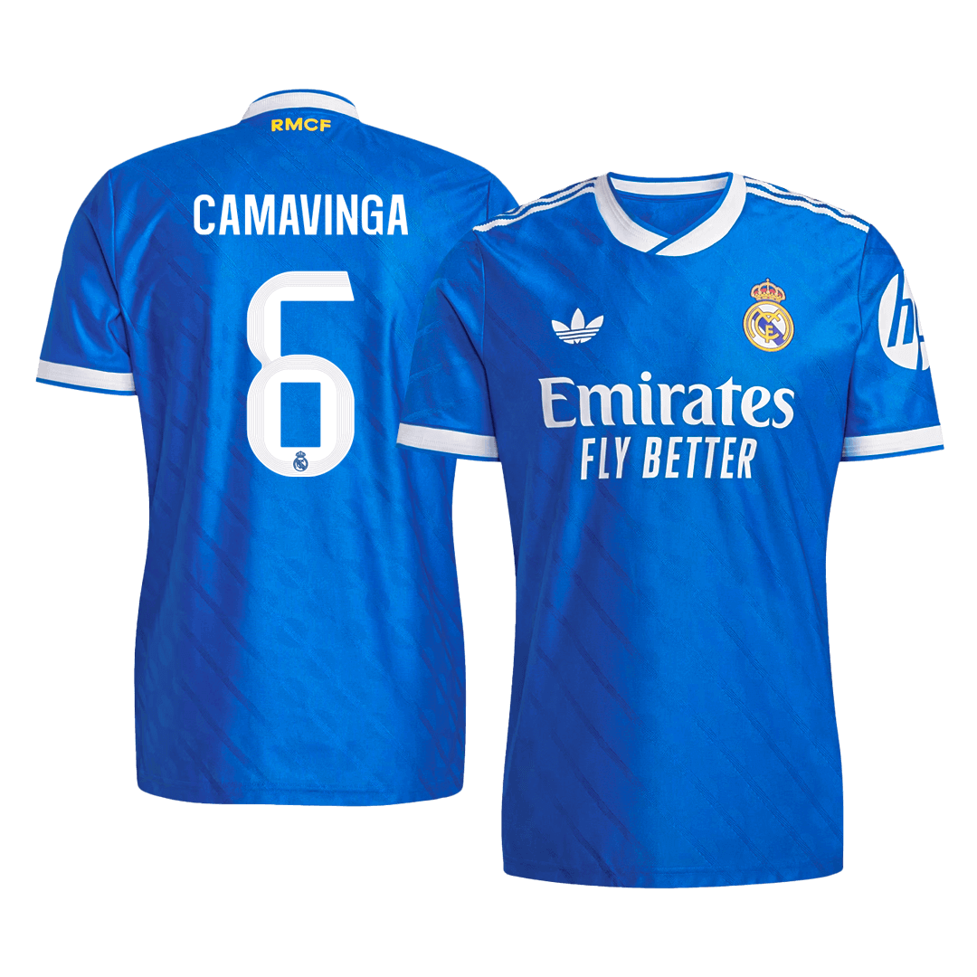CAMAVINGA #6 Real Madrid Third Away Player Version Jersey 2025/26