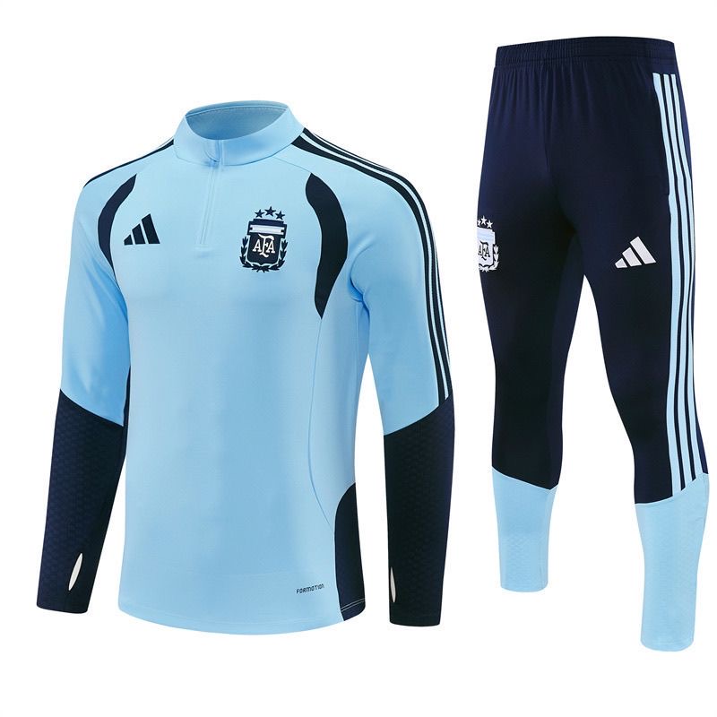 26/27 Argentina half-zip training shirt