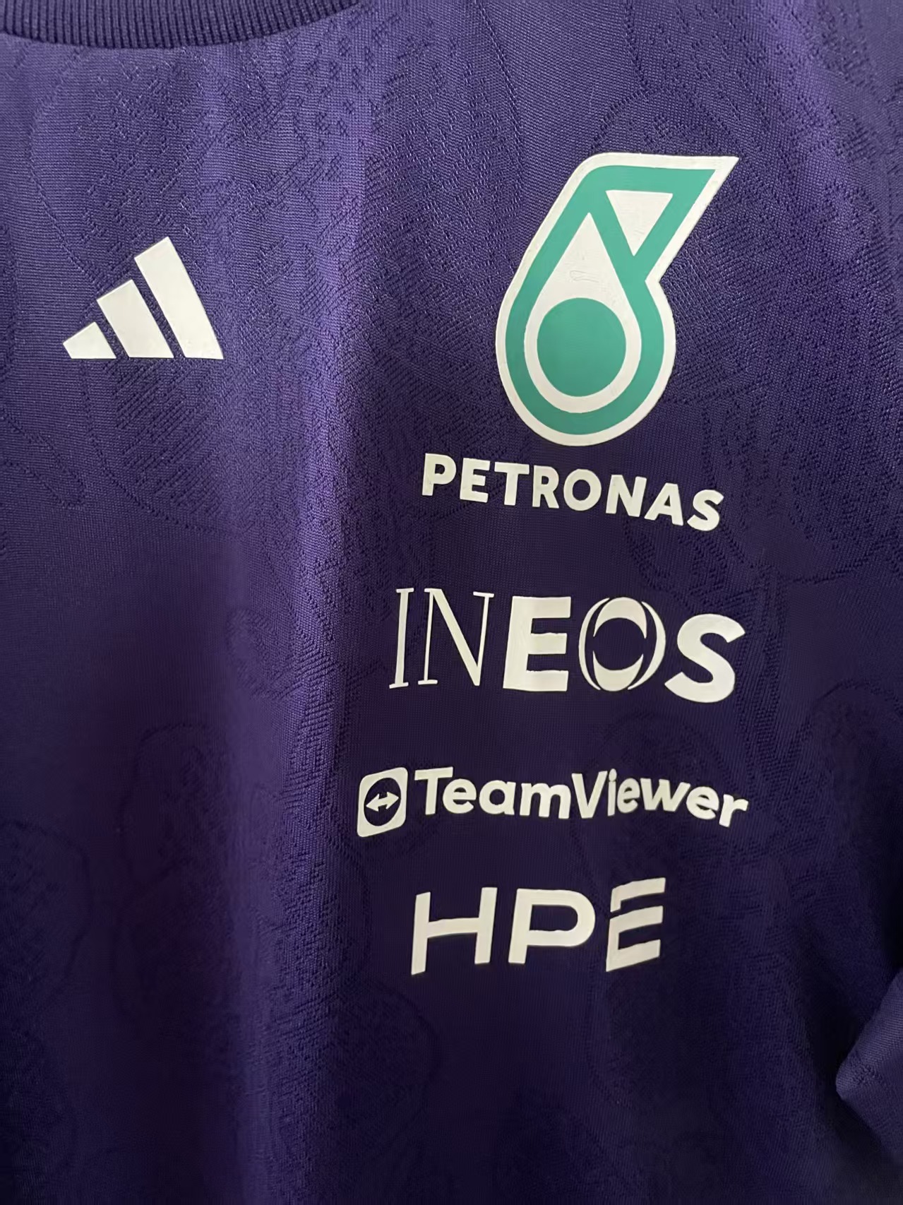2026 F1 Mercedes Purple S-5XL