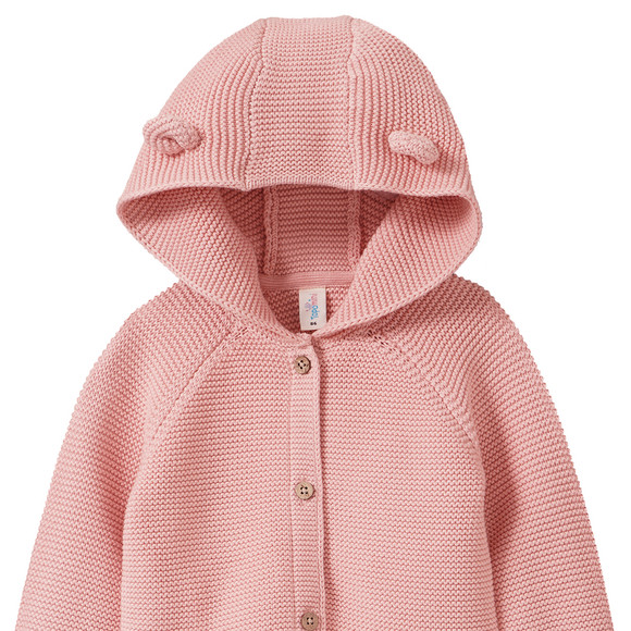 Topomini Baby Strickjacke mit Kapuze