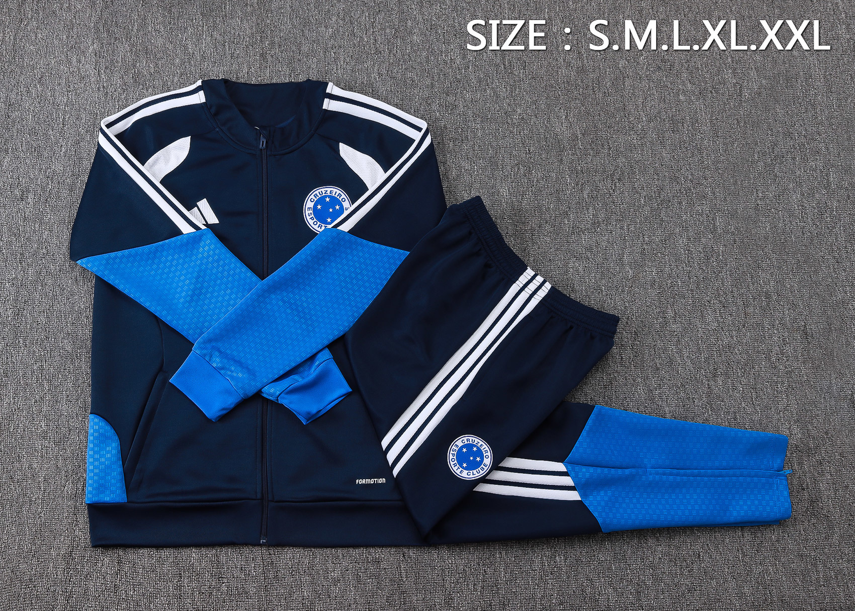 Cruzeiro 25/26 Full Zipper Training Suit A26012