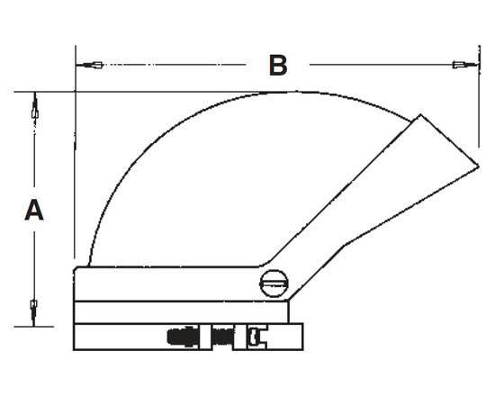 Arlington 148 3-1/2-in Clamp-On Entrance Cap
