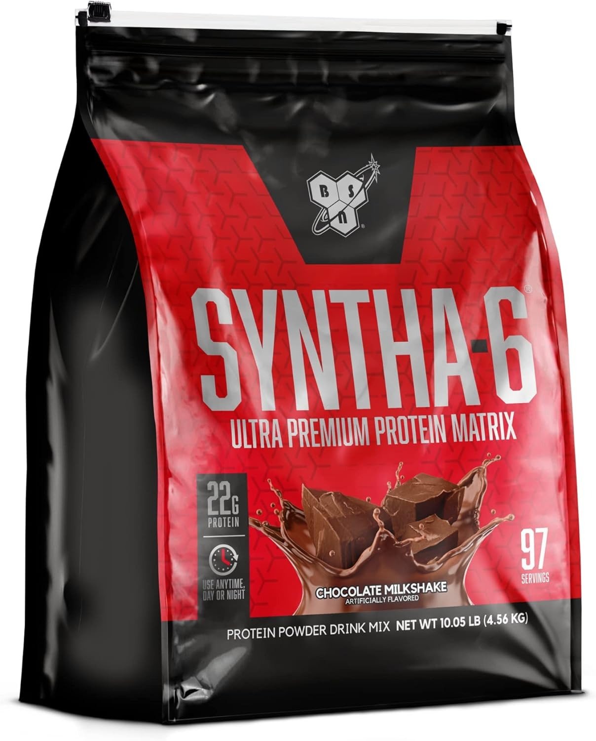 Whey Protein Powder with Micellar Casein, Chocolate Milk Protein Isolate Powder, Chocolate Milkshake, 97 Servings