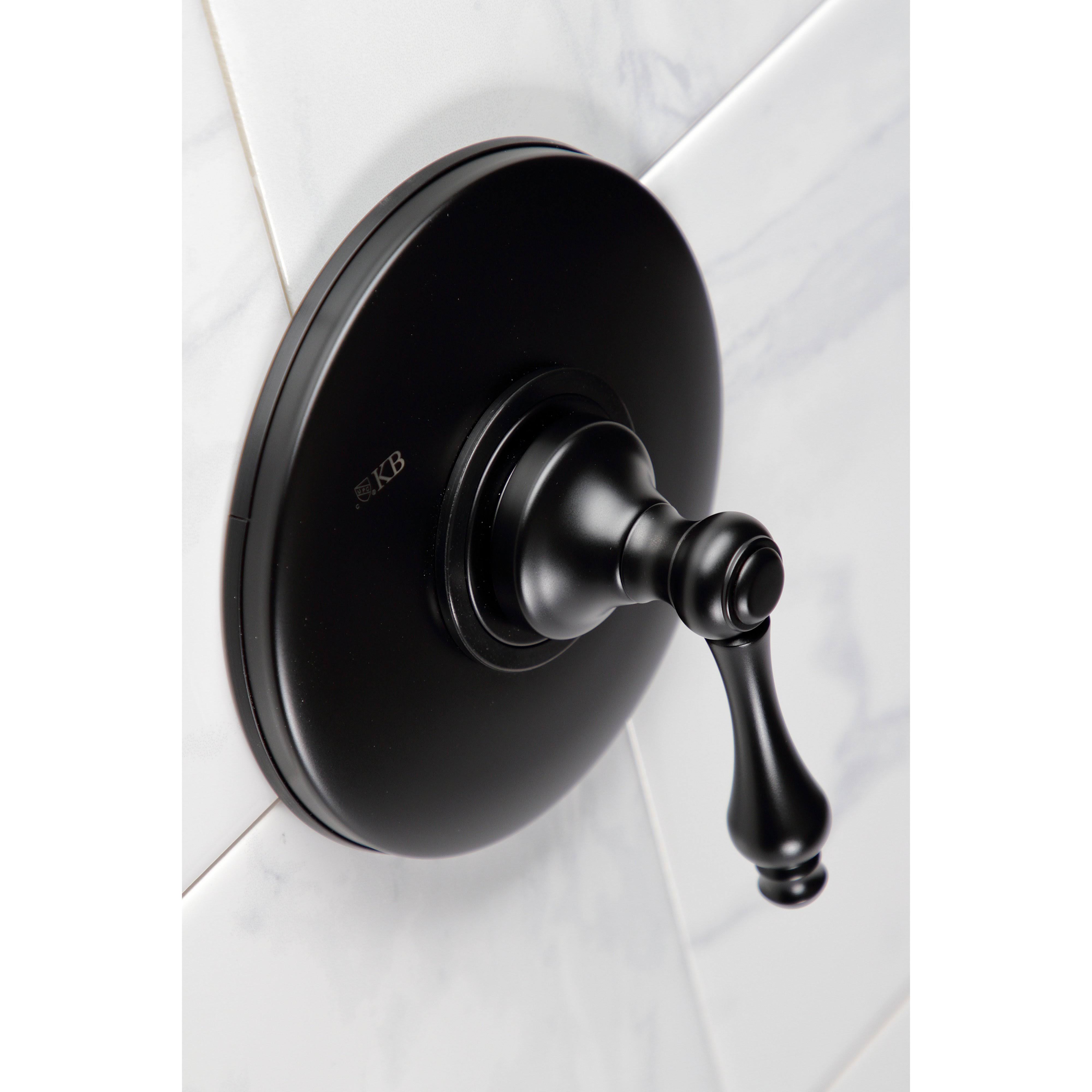 Kingston Brass KB300.AL Vintage Single Handle Volume Control Valve Trim - Nickel, Silver
