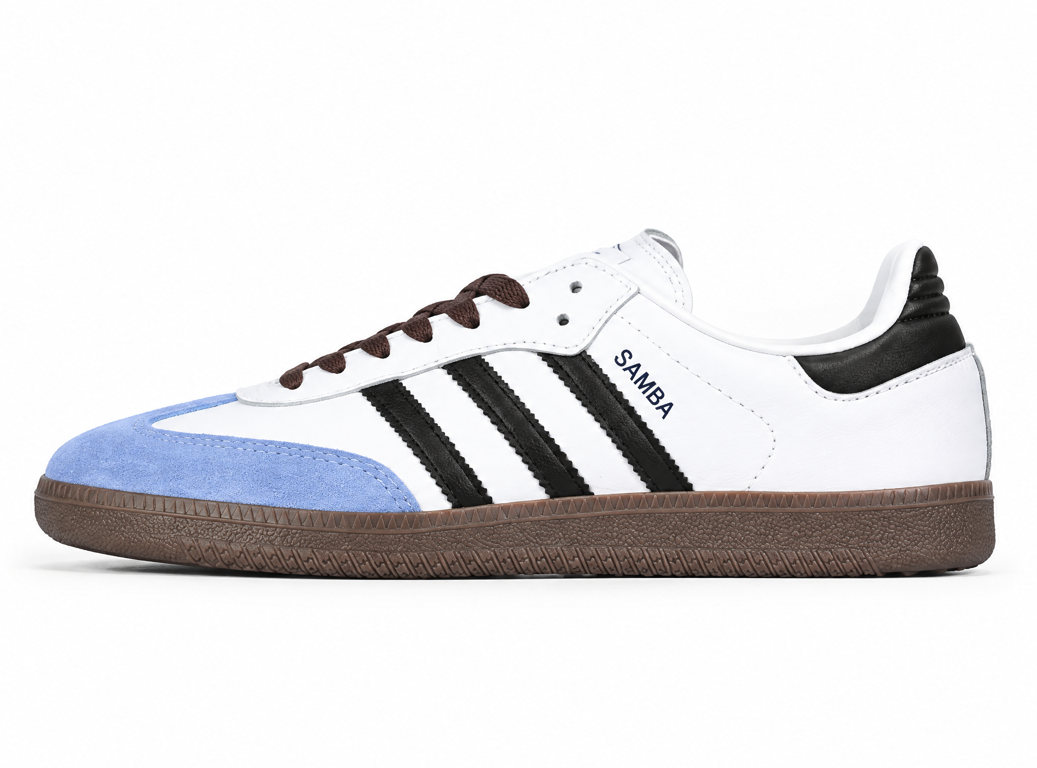 Adidas Samba Vegan White/Black/Blue GP8366