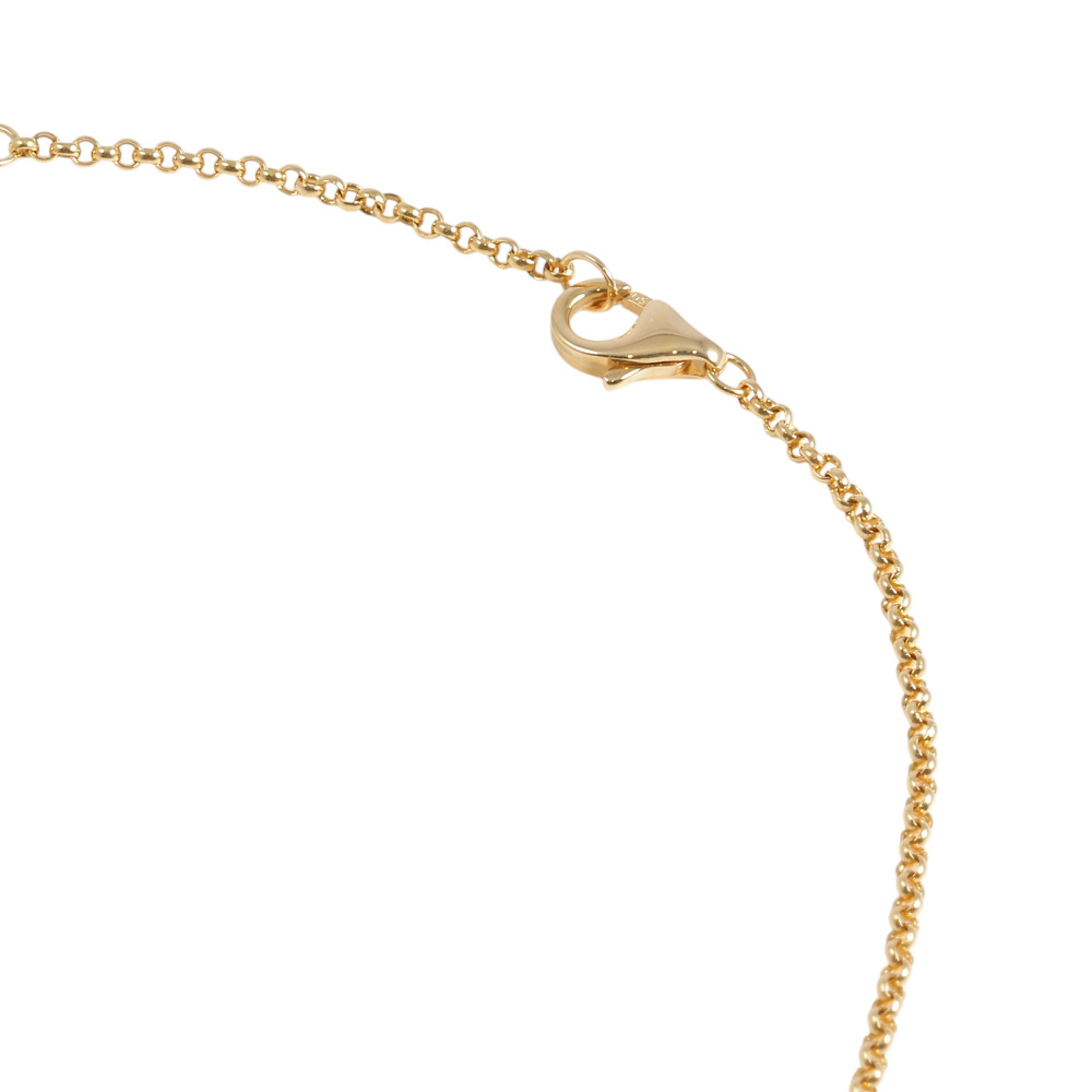 Cartier Agraf Necklace 18K Yellow Gold Diamond