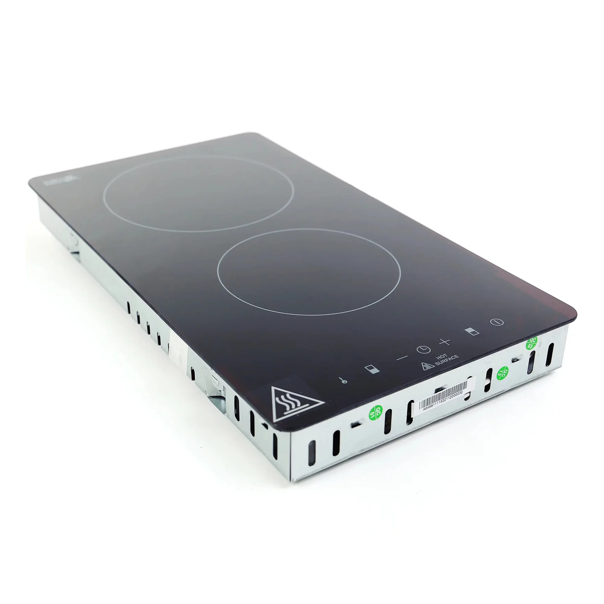 Avanti Dual Burner Electric Cooktop with Glass Surface & 9 Power Levels