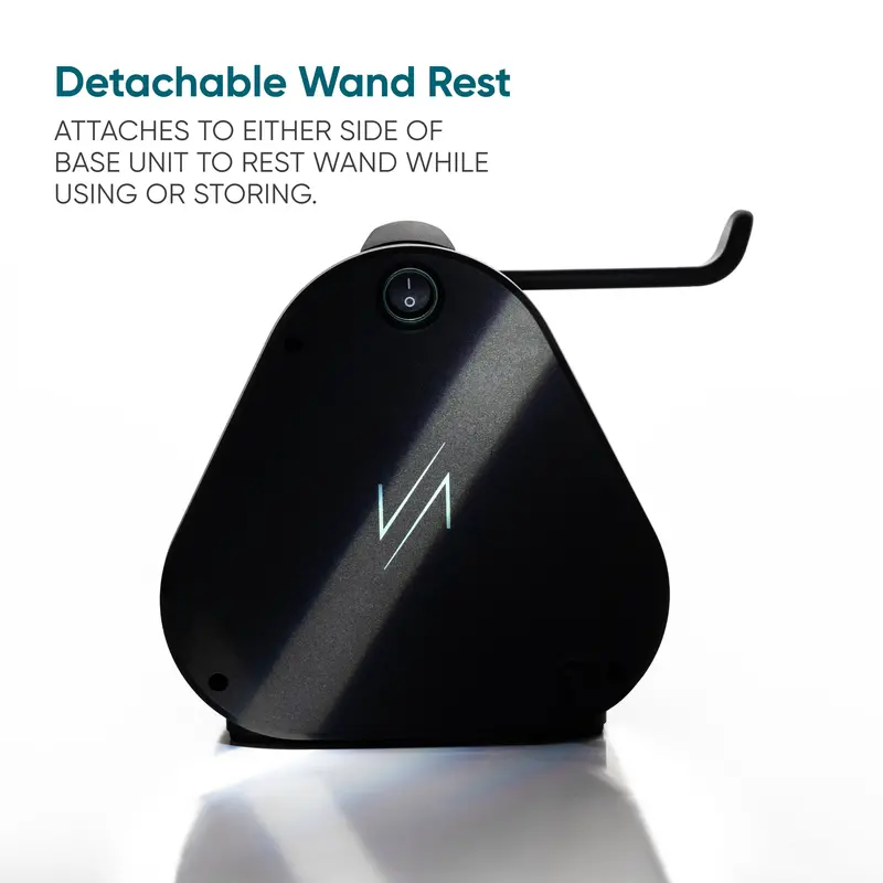 Reverse-Air Hair Dryer with Integrated Clips – Dual-Direction Drying, Sleek Black Design