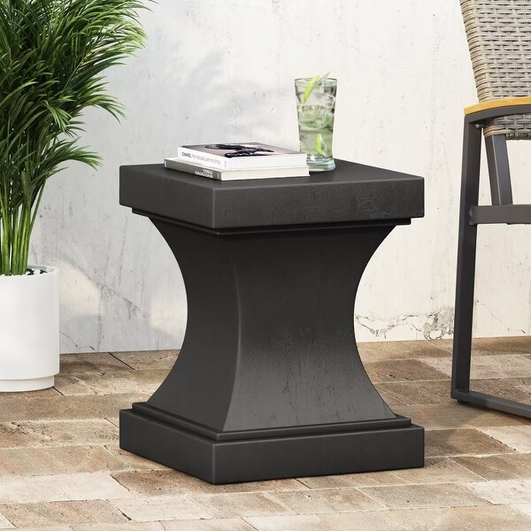 Modern design side table,No assembly is required,for patio,garden