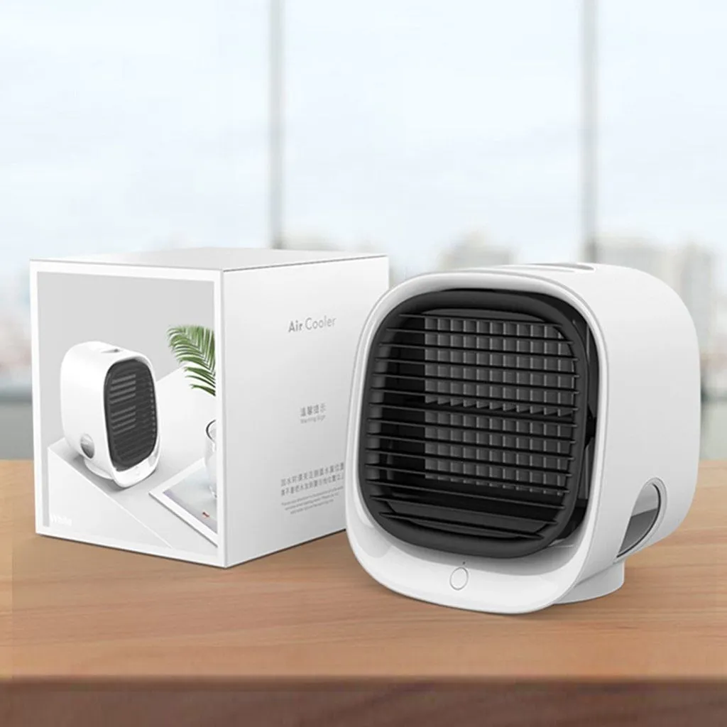 Mini Air Conditioner Cooler Fan With Night Light
