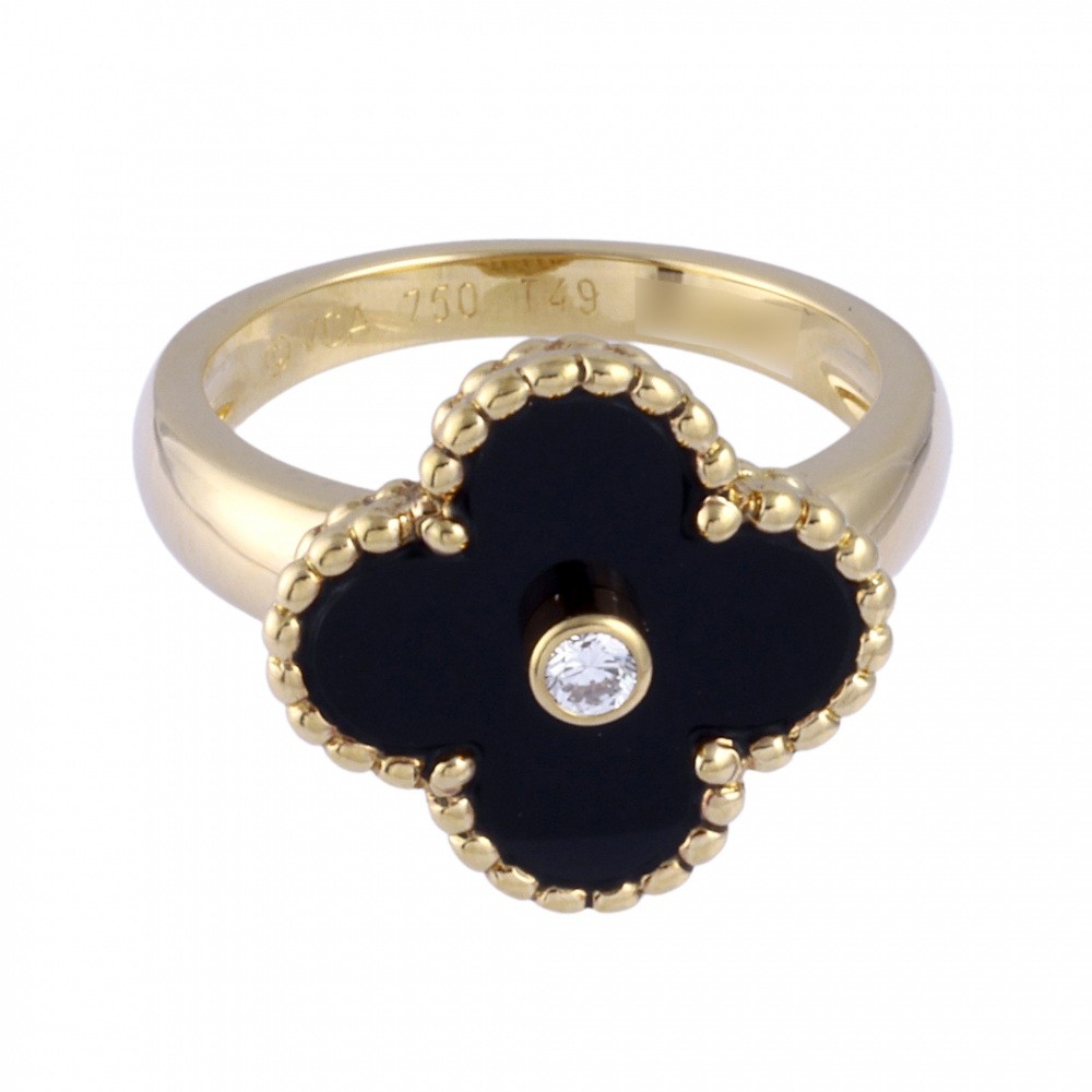 Van Cleef & Arpels K18YG Yellow Gold Ring