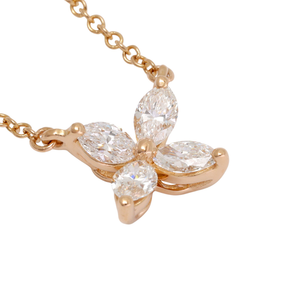 Tiffany & Co. Victoria Necklace 18K Rose Gold Diamond 60011630