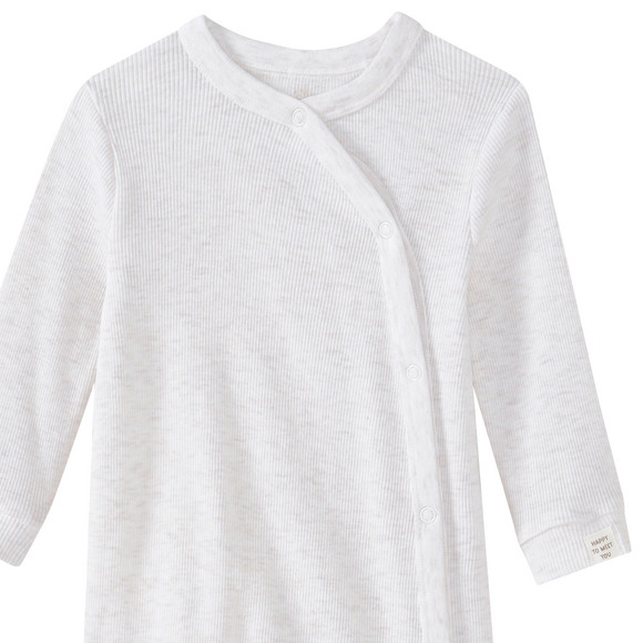 Topomini Pure Collection Newborn Schlafanzug mit gerippter Struktur