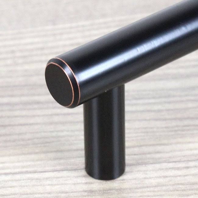 20 inch Solid Oil Rub Bronze Cabinet Bar Pull Handle 20-inch (500mm) Solid Oil Rubbed Bronze Cabinet Bar Pull Handles (Case of 1