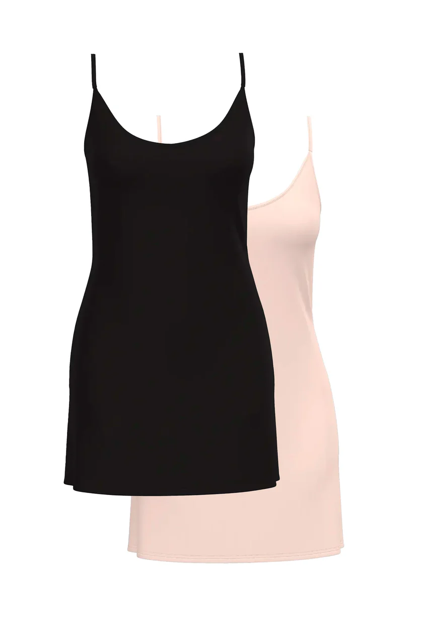 Lot de 2 fonds de robe Secret Noir et Skin