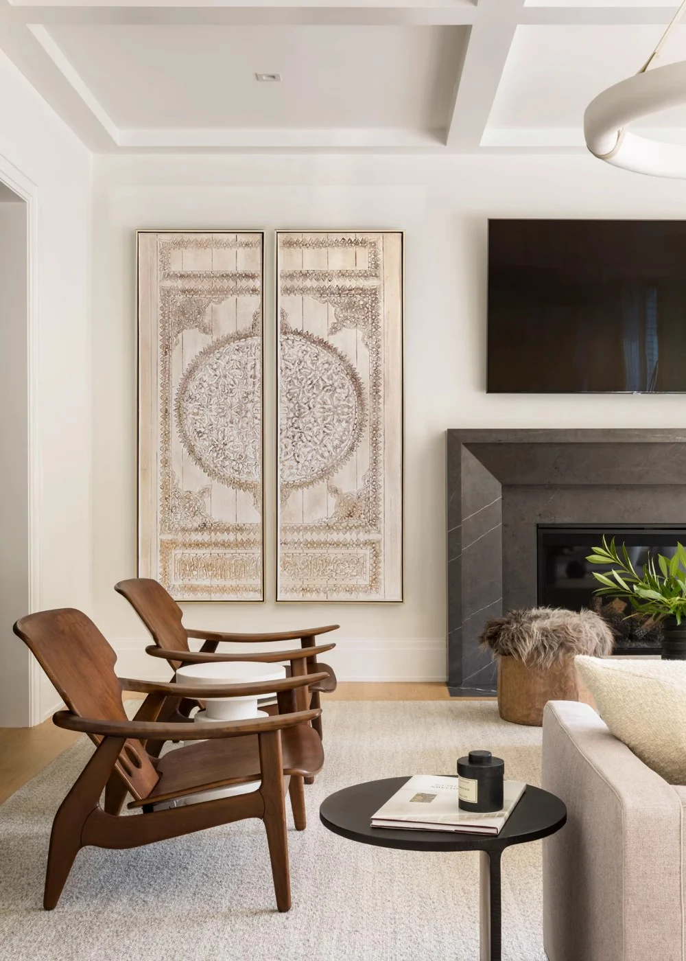 AH207 - Moroccan Vintage Relief Painting 