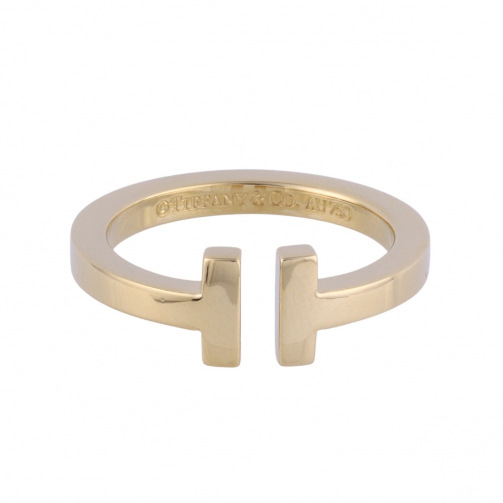 Tiffany & Co. Tiffany T Square Ring 18K Yellow Gold 60147245