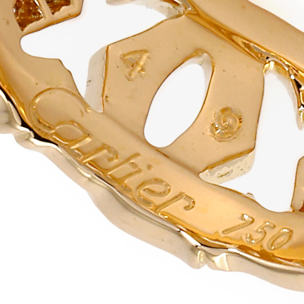 Cartier Entrerace Ring 18K Yellow Gold Diamond