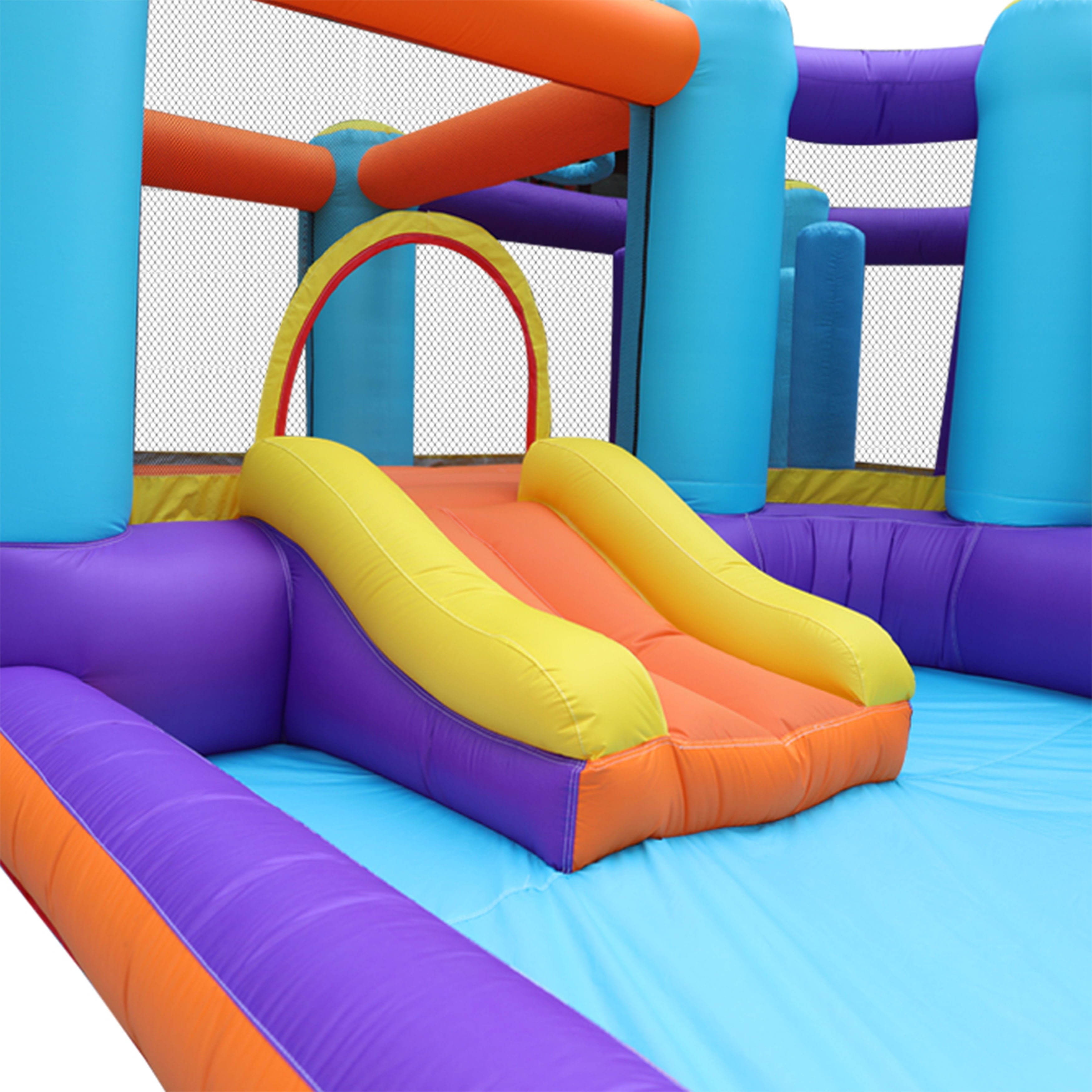 ALEKO Extra Large Inflatable Playtime Bounce House with Blower