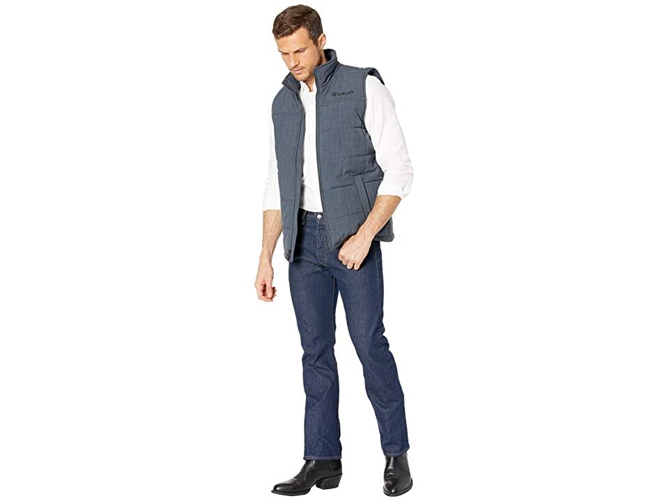 Ariat Men&s Crius Insulated Vest, Slate Heather