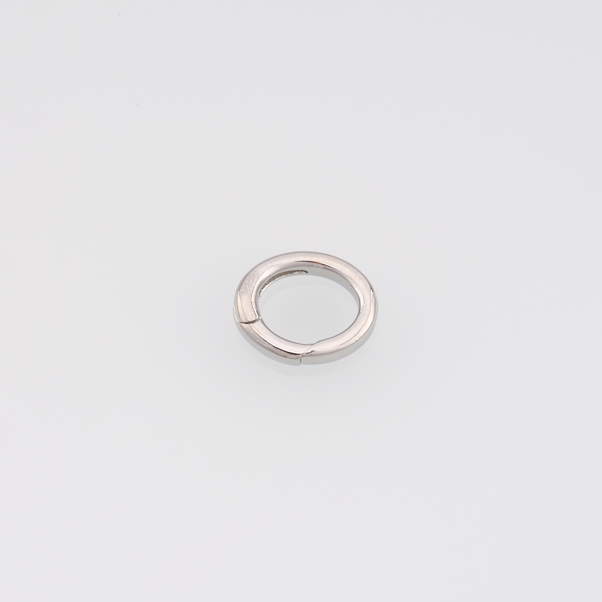 18K Gold Filled Oval Carabiner Clasp,Dainty Snap Buckle Bracelet Necklace for DIY Jewelry Finding Necklace Bracelet