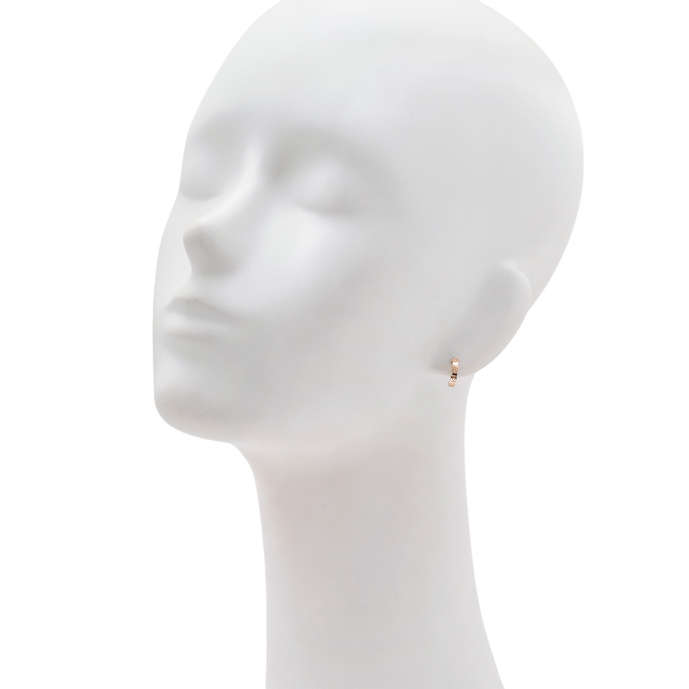 Cartier Love Hoop Sm Earrings 18K Rose Gold B8029000