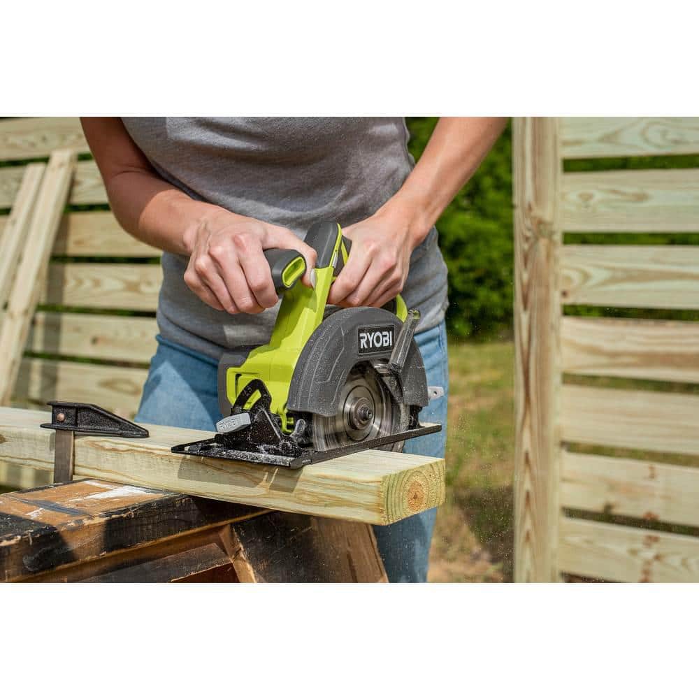 2026 RYOBI ONE+ 18V Cordless 6-Tool Combo Kit with 1.5 Ah Battery, 4.0 Ah Battery, Charger with Jig Saw PCL1600K2-P5231 28324924