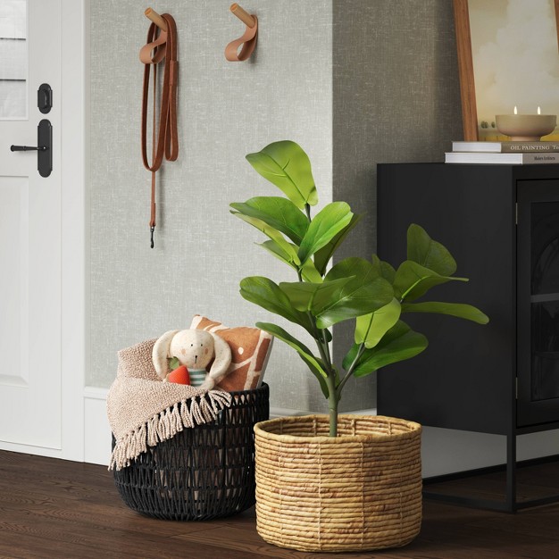 Rope Basket Black