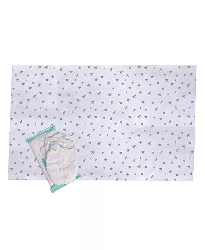 J L childress Baby Boys Healthy Habits Changing Pad, 4 Piece Set
