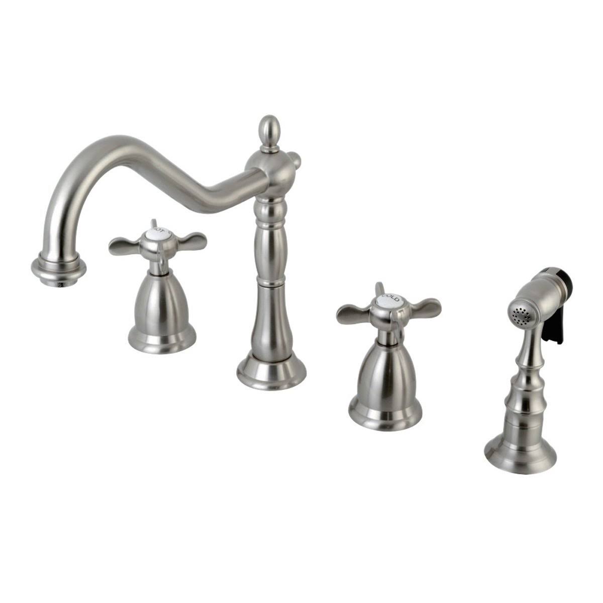 Kingston Brass Essex Widespread Kitchen Faucet - Oil Rubbed Bronze