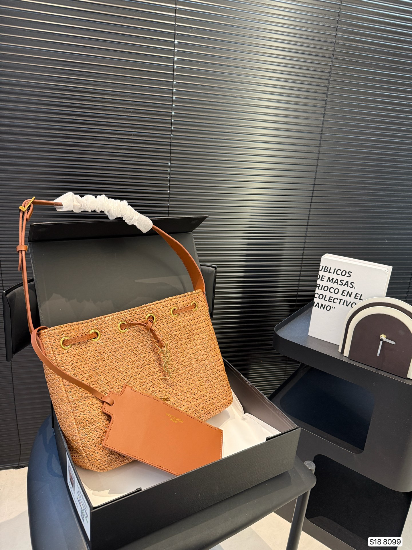 YSL woven tote bag - cnluxepick