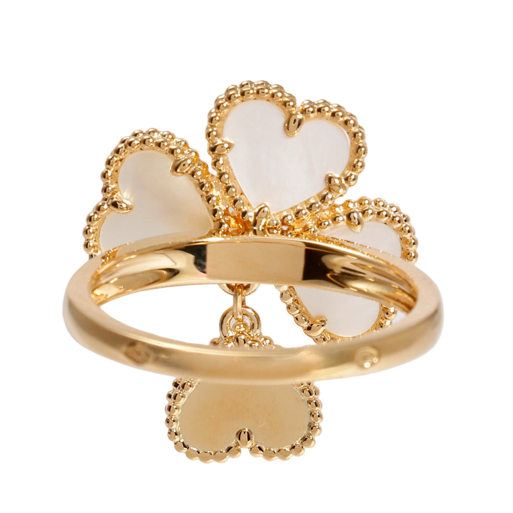 Van Cleef & Arpels Sweetheart Heart Ring 18K Yellow Gold VCARN5P300