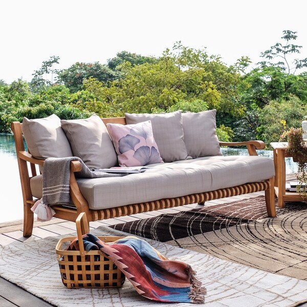 Cambridge Casual Chara 5piece Teak Patio Conversation Set