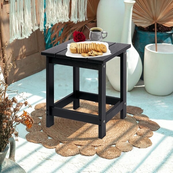 Side Table,Pool Composite Patio Table