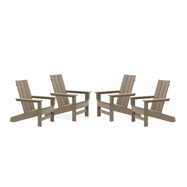Hawkesbury Recycled Plastic Adirondack Chair (Set of 4) by Havenside Home