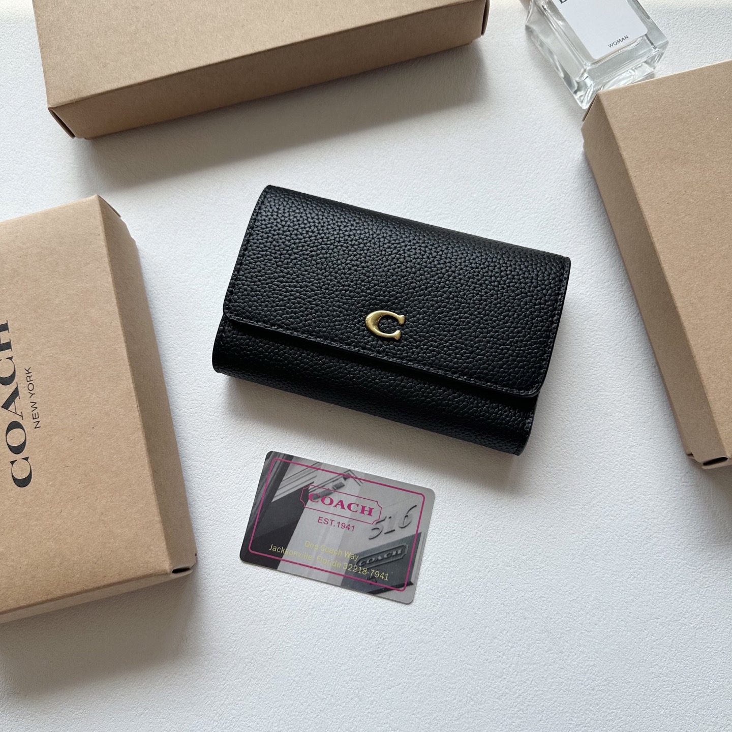 Coach Cowhide Wallet - cnluxepick