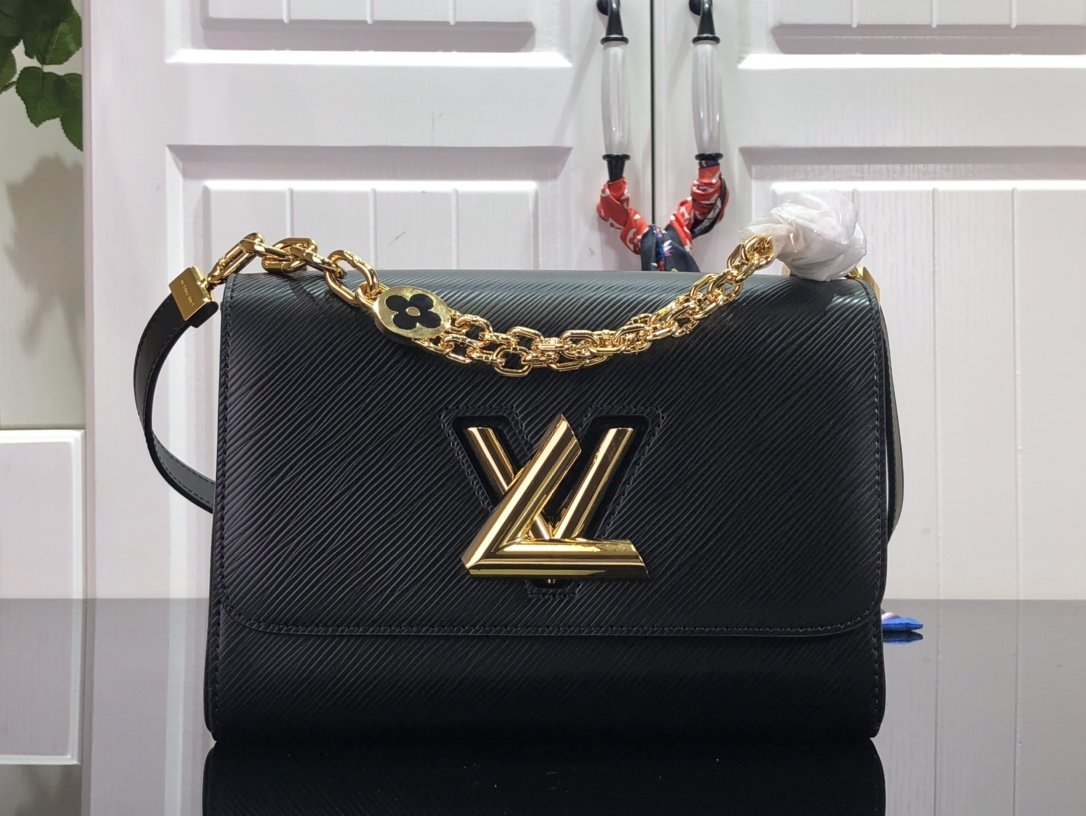 Louis Vuitton Twist Pm 19Cm Black Bag