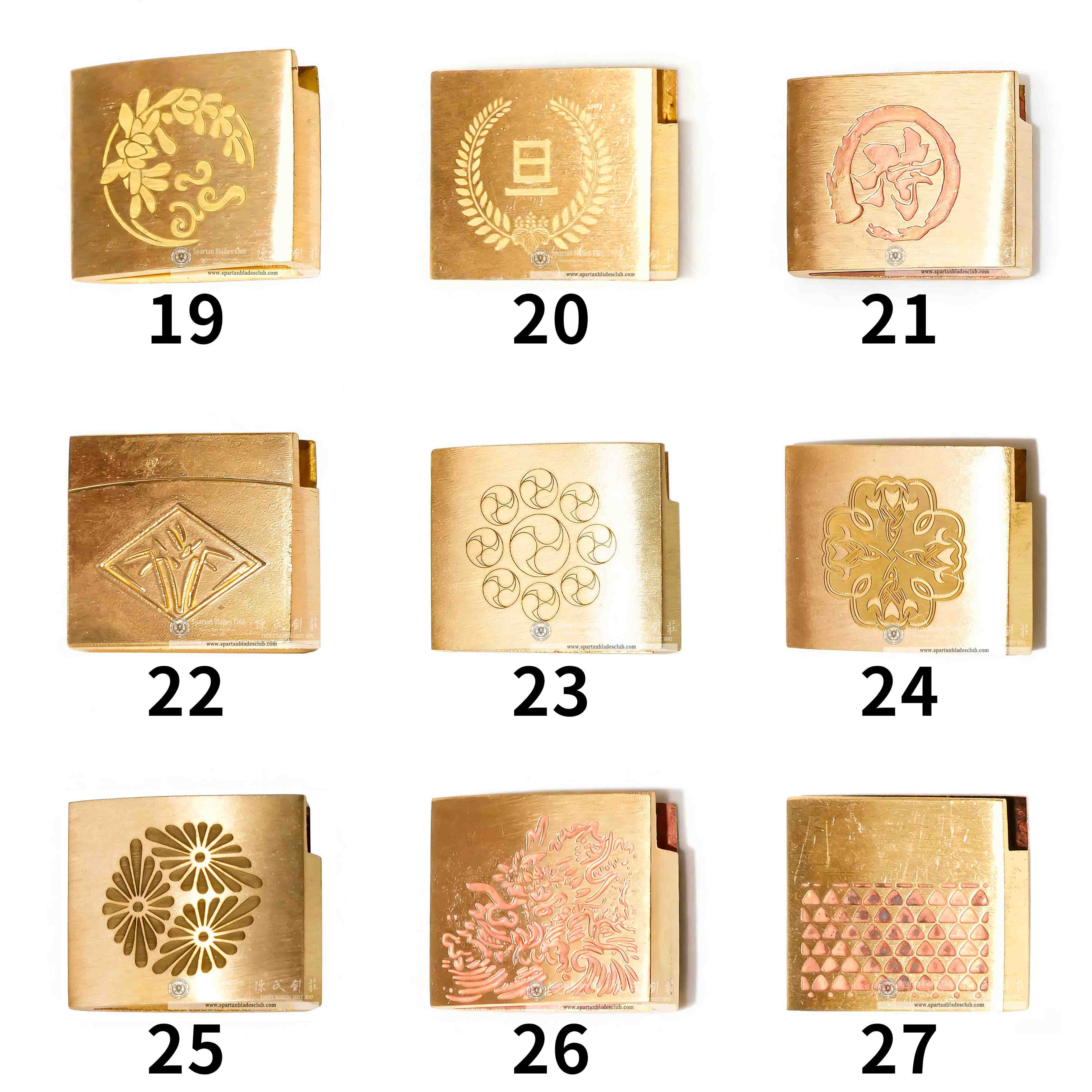 Custom Your Katana | Habaki | Spartan Blades Club | CHEN'S SWORDS 1892 - Spartan Blades Club - 陳氏劍莊1892