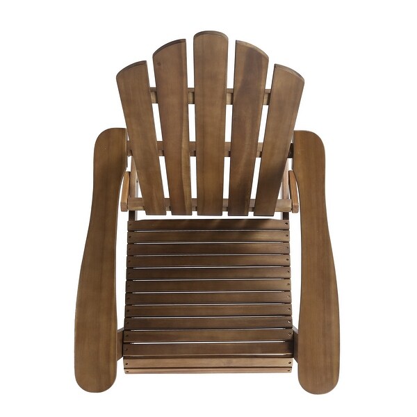 Hollywood Foldable Acacia Adirondack Chair by Christopher Knight Home