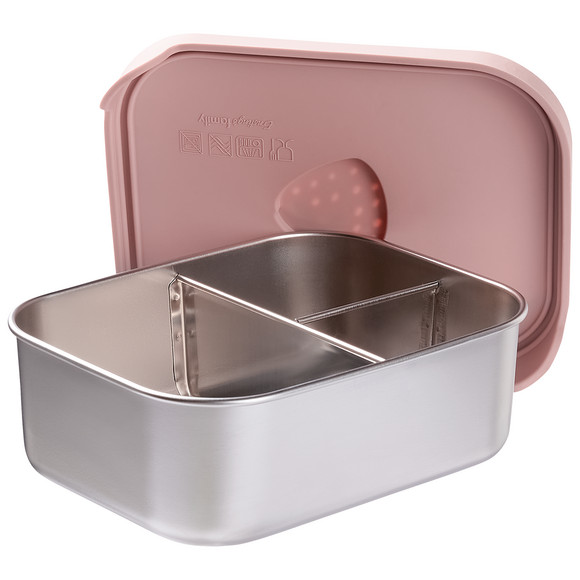 Topolino Pure Collection Brotdose aus Edelstahl